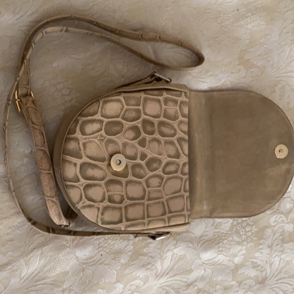 PICARD crocodile leather shoulder bag Picard